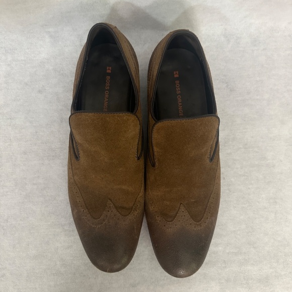 Boss Orange Suede Loafers EU size 41 /  US size 8 Gently worn - Picture 6 of 7